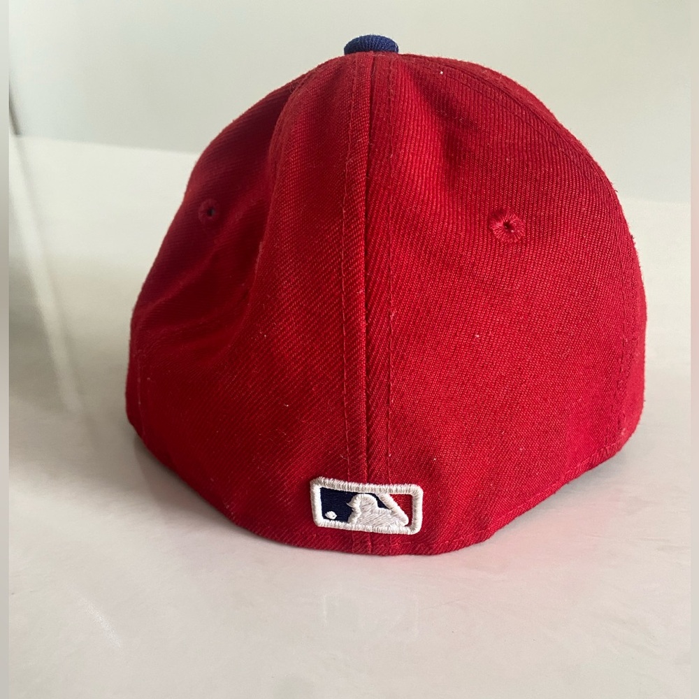 Philadelphia Phillies Hat MLB New Era 59Fifty On Field Cap Hat Red Size 6 3/8 - Picture 3 of 9